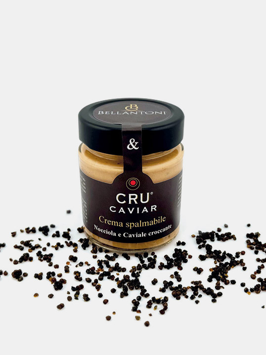 cru caviar crema spalmabile al caviale croccante vasetto