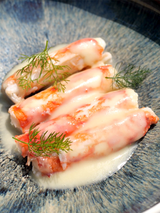 ricetta cru king crab