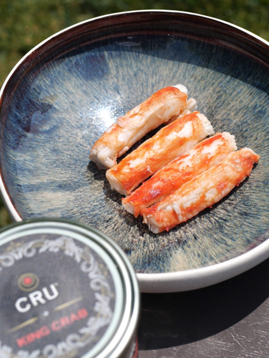 ricetta cru king crab