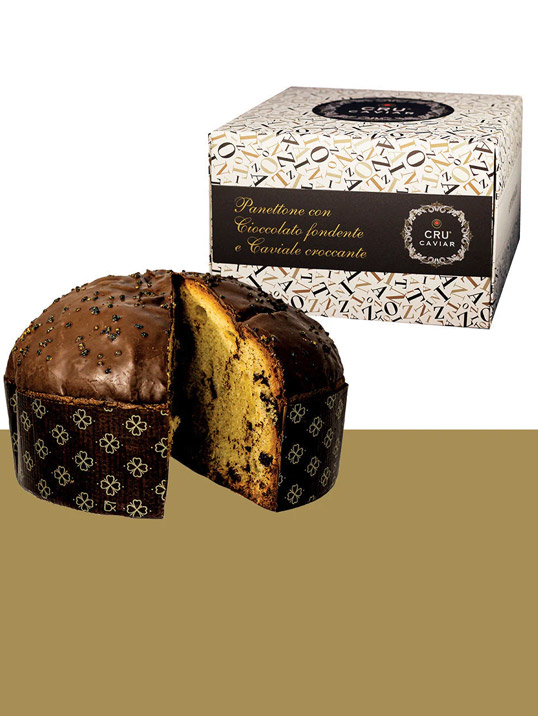 Panettone al caviale Cru Caviar