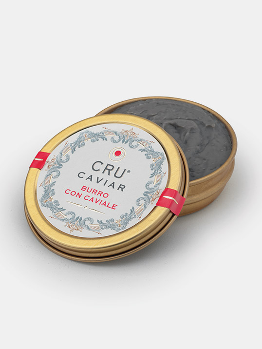 Cru Caviar burro con caviale