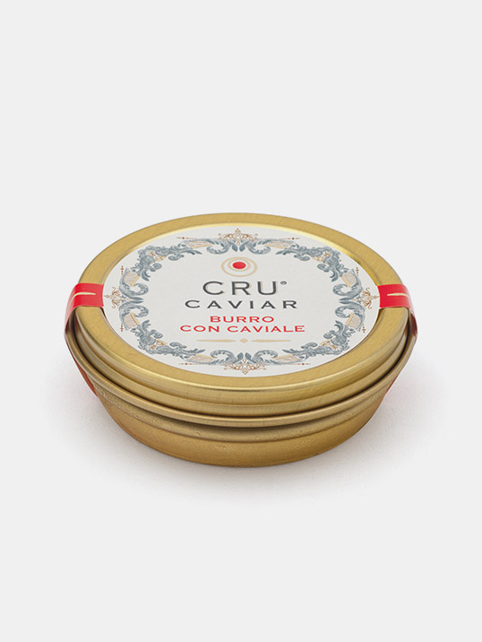 Cru Caviar burro con caviale