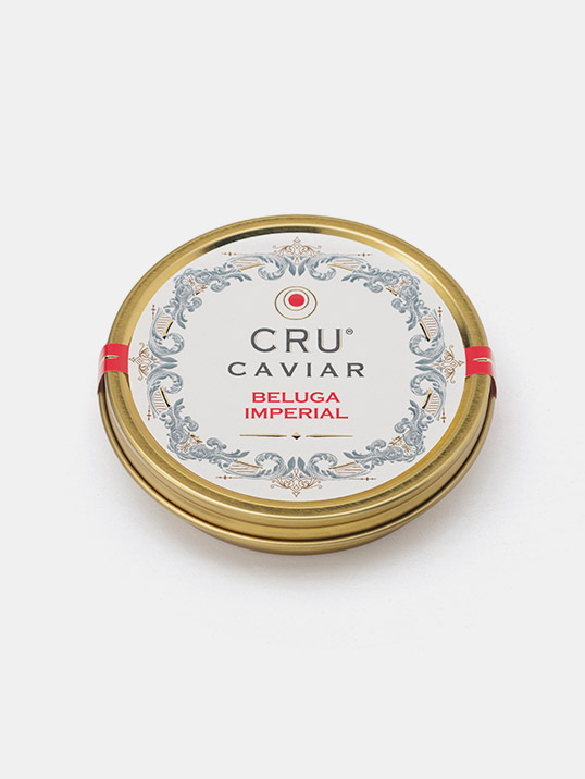 Cru Caviar caviale varietà Beluga Imperial: raro, prezioso e raffinato