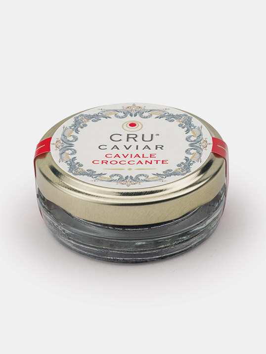Cru Caviar Caviale croccante: 100% caviale disidratato