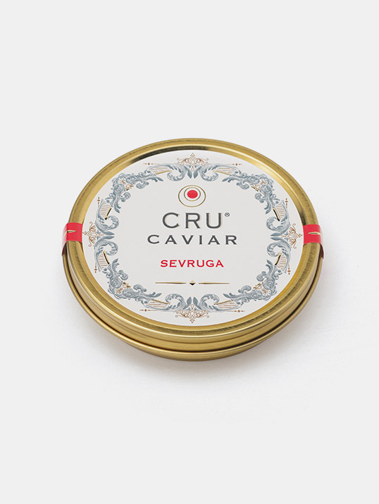 Cru Caviar caviale varietà Sevruga: gusto pieno e deciso