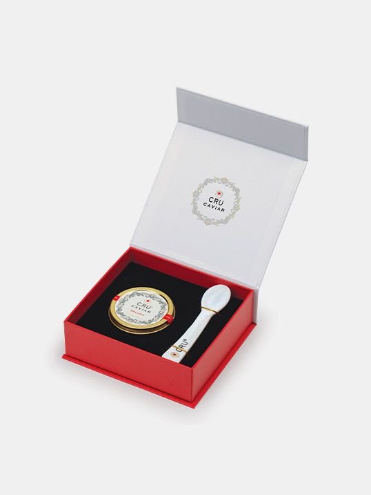 Cru Caviar Exclusive set: caviale beluga
