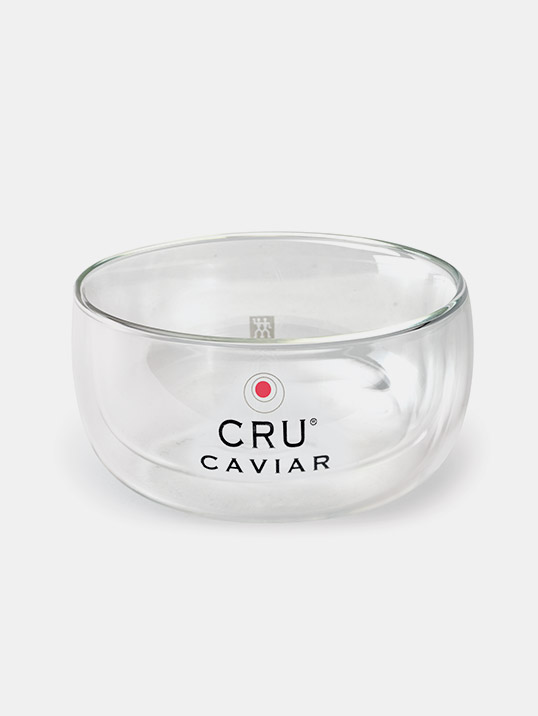 Cru Caviar portacaviale in vetro