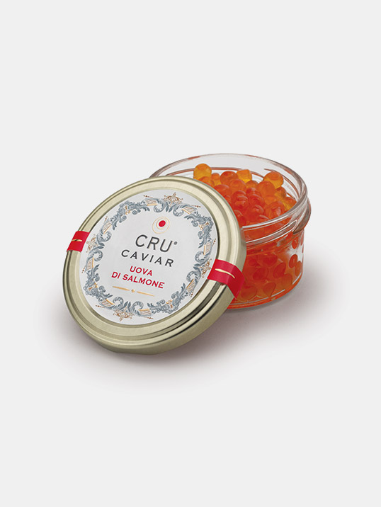 uova di salmone CRU
