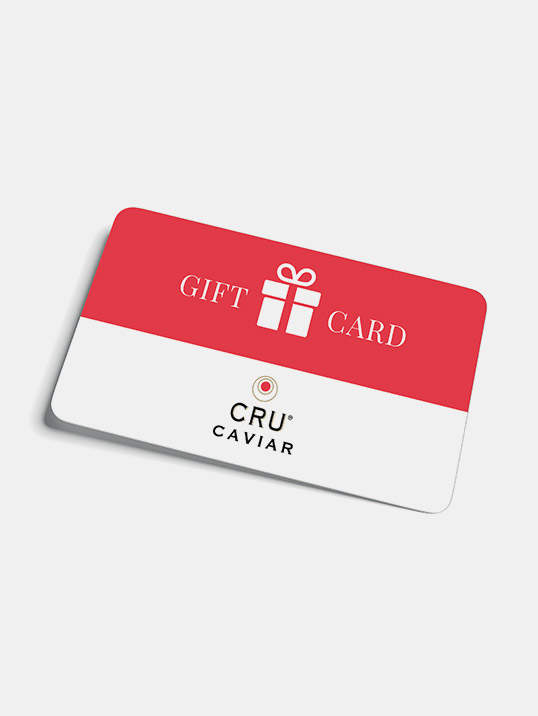 Gift Card Cru Caviar